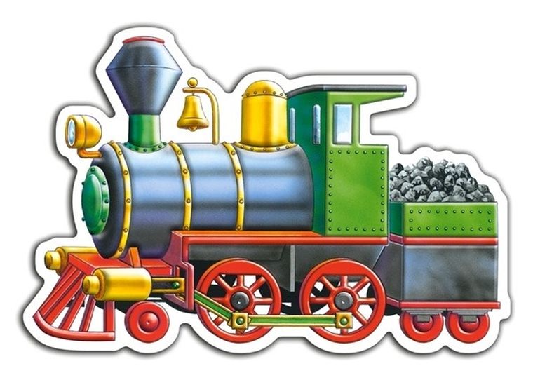 Castorland, Pojazdy, puzzle maxi, konturowe, 4w1