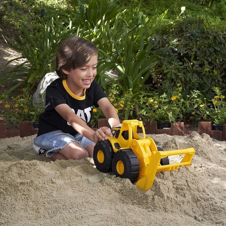 CAT, ładowarka kołowa, duży pojazd budowlany