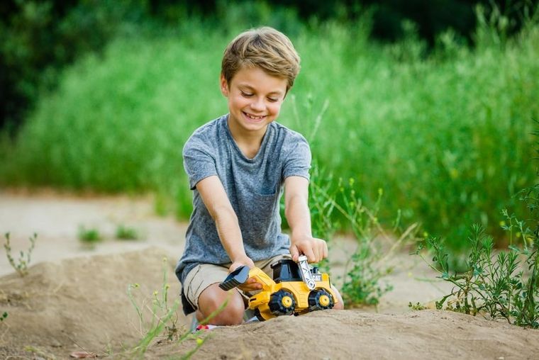CAT, ładowarka kołowa z funkcjami, interaktywny pojazd budowlany