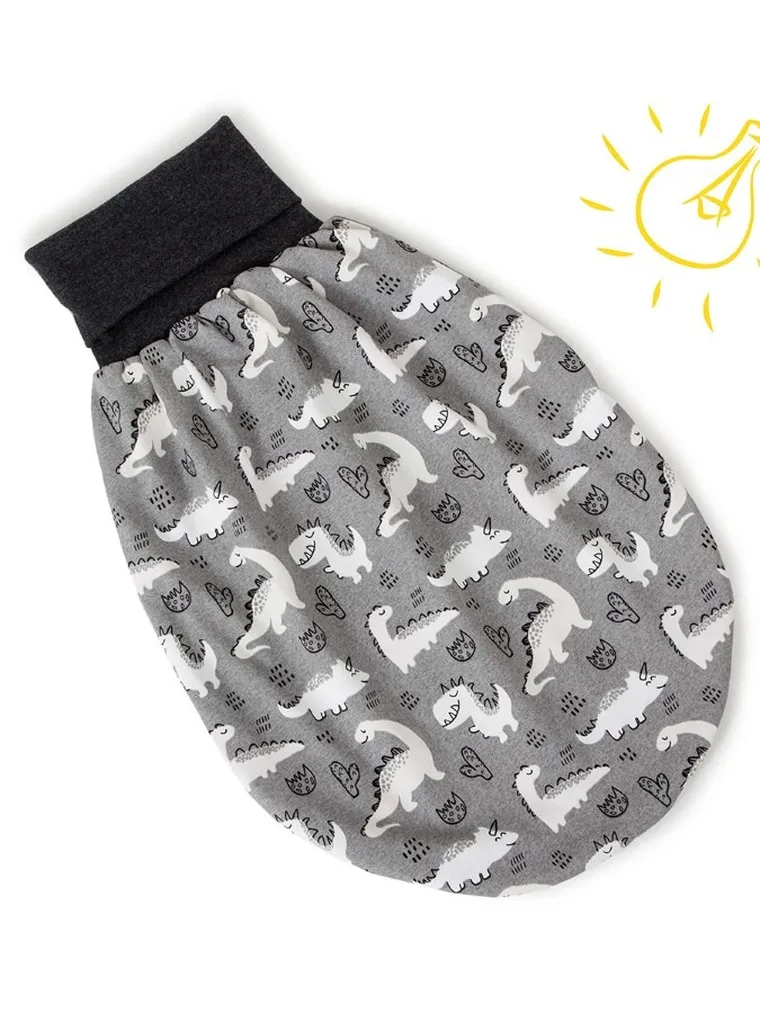 Ceba Baby, Candy Andy, Dino, śpiworek niemowlęcy, grafitowy, 0-18 m