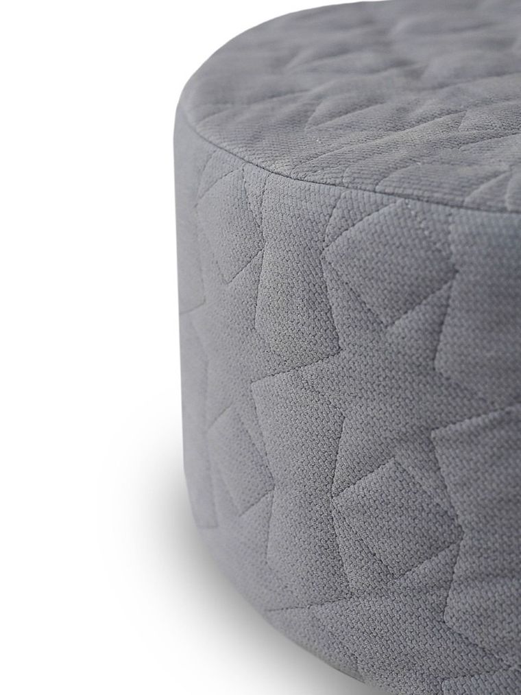 Ceba Baby, dziecięca pufa do siedzenia, gwiazdki ciemnoszara