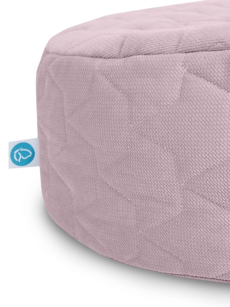 Ceba Baby, dziecięca pufa do siedzenia, pudrowa
