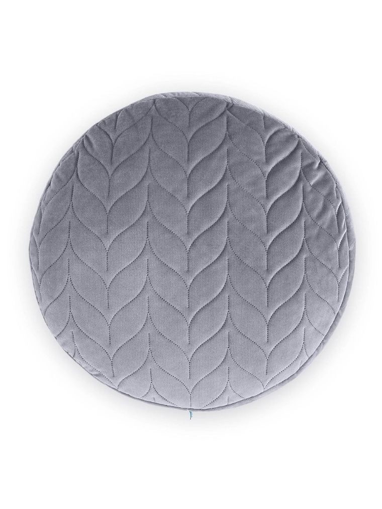 Ceba Baby, dziecięca pufa do siedzenia, szara