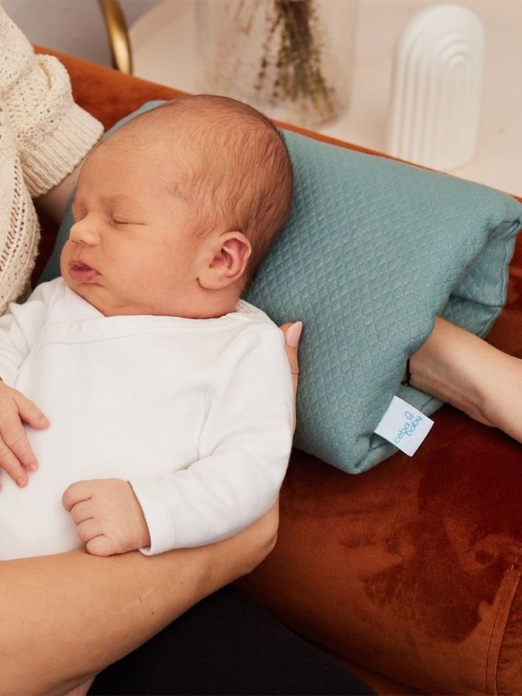 Ceba Baby, Feed&Go, poduszka dziecięca, szara