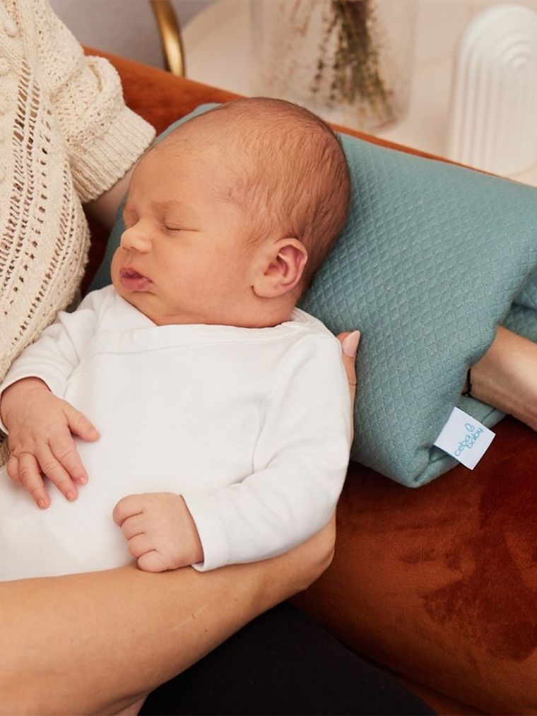 Ceba Baby, Feed&Go, poduszka dziecięca, zielona