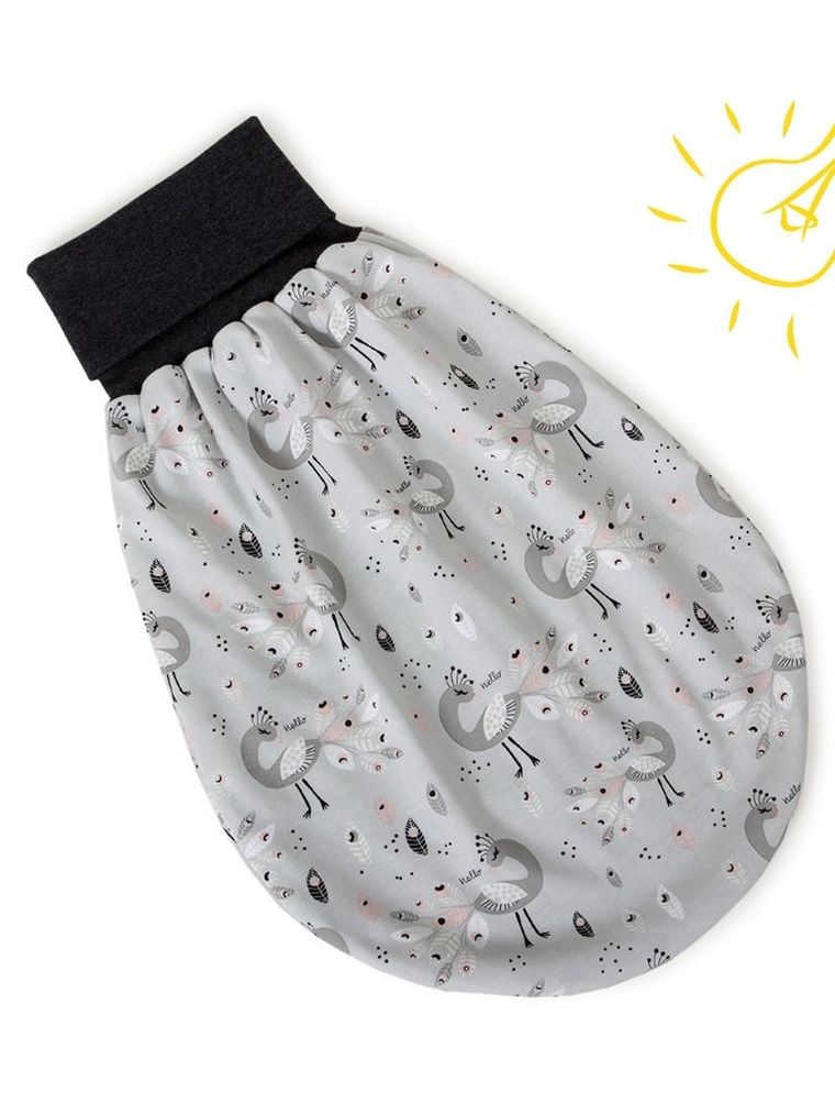 Ceba Baby, Lolly Polly, Peacock, śpiworek niemowlęcy, czarny, 0-18 m