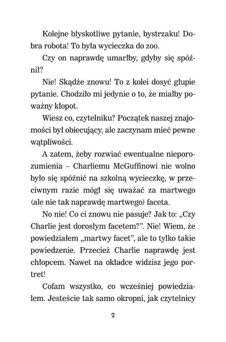 Charlie przeobraża się w mamuta