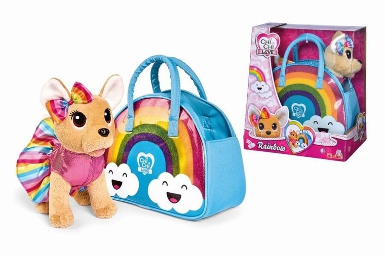Chi Chi Love, Tęczowa moda, piesek maskotka w torebce