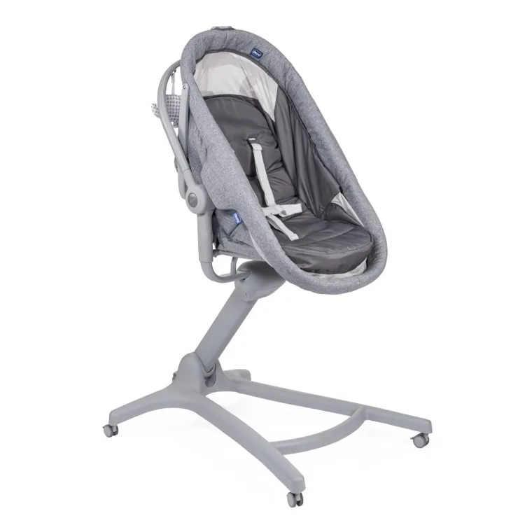 Chicco, Baby Hug Air 4in1, wielofunkcyjne łóżeczko-krzesełko, Titanium