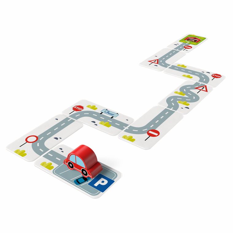 Chicco, Baby Sense & Focus, Domino Odkrywcy Natury, gra logiczna