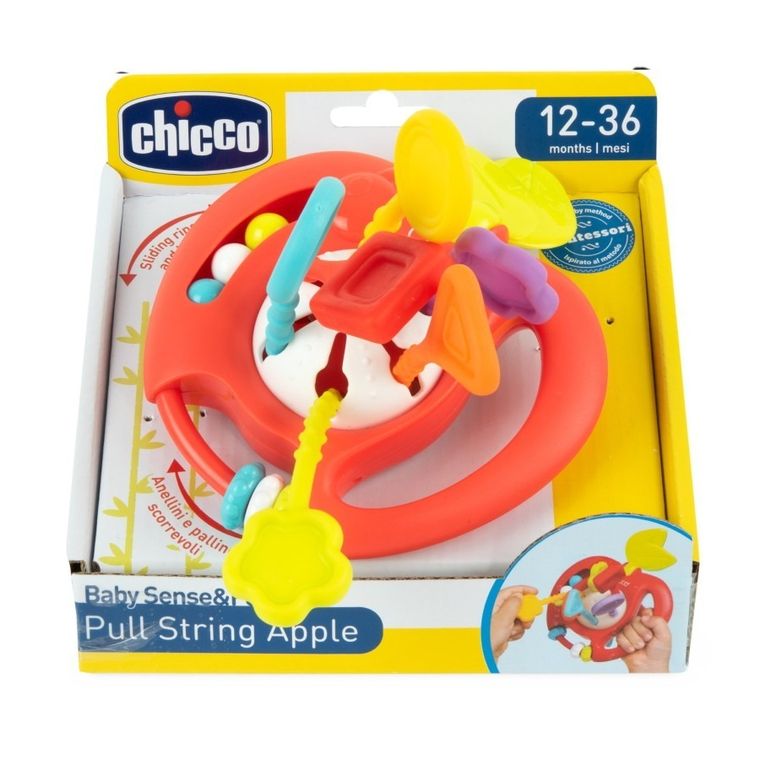 Chicco, Baby Sense & Focus, Jabłuszko, zabawka sensoryczna