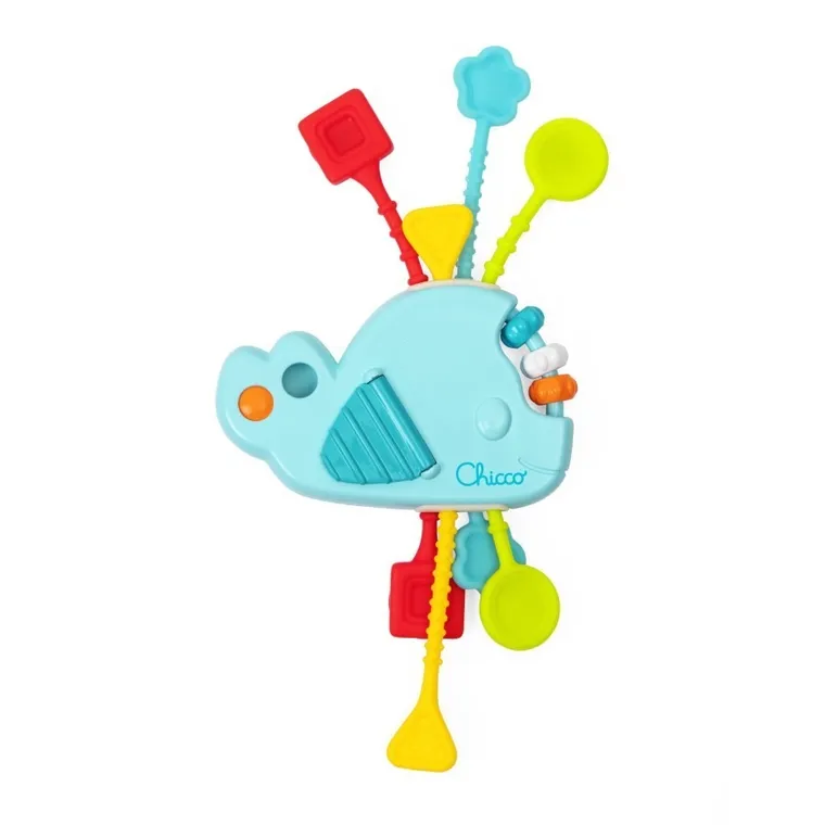 Chicco, Baby Sense & Focus, Wieloryb, zabawka sensoryczna