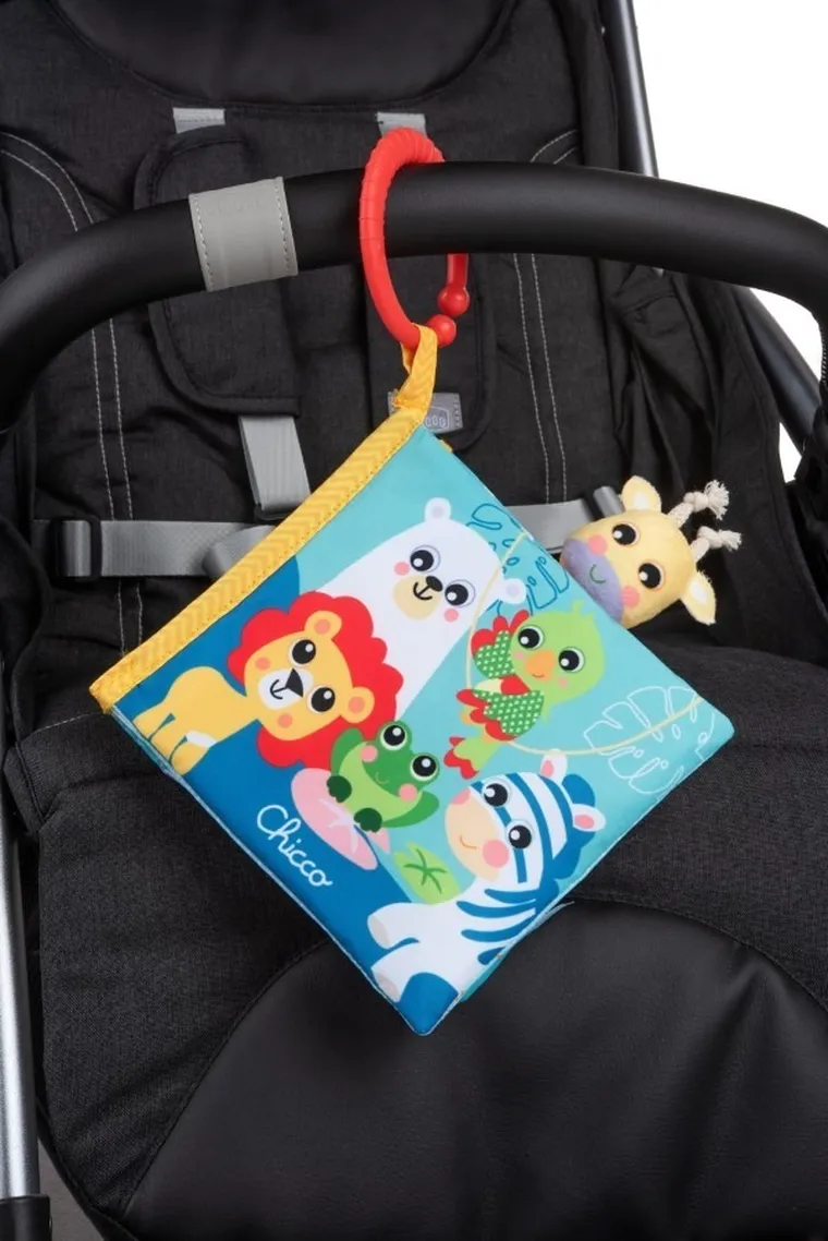 Chicco, Baby Senses, sensoryczna książeczka