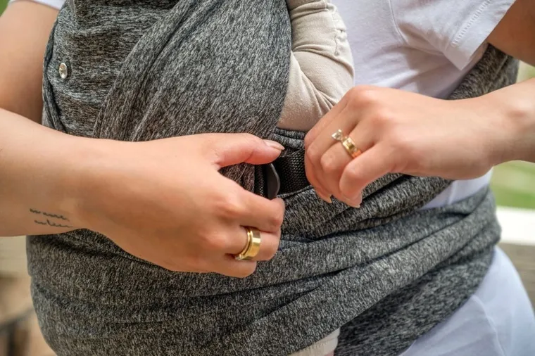 Chicco, Boppy Comfyfit, nosidło, Evolution Grey