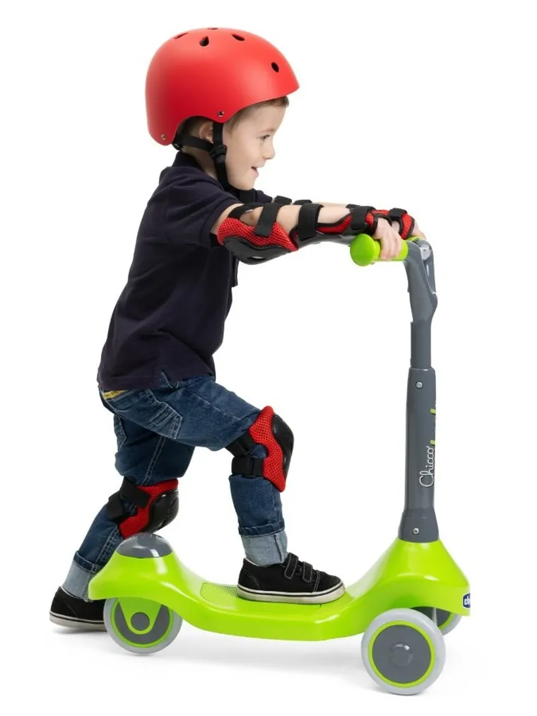 Chicco, First Rides, moja pierwsza hulajnoga, zielona