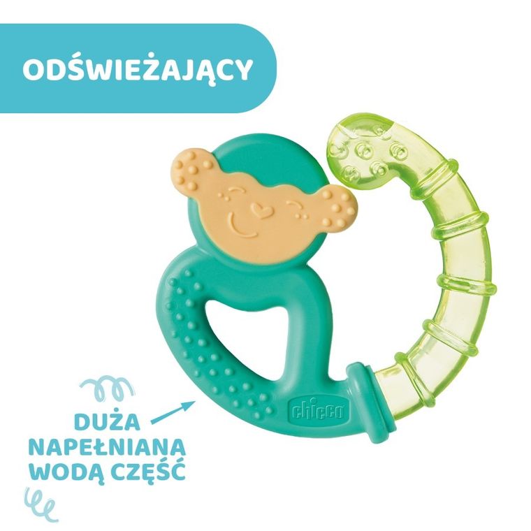 Chicco, gryzak wodny miękki