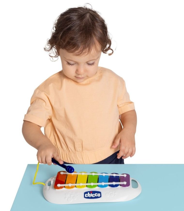 Chicco, Happy Music, Moje pierwsze cymbałki, interaktywna zabawka muzyczna