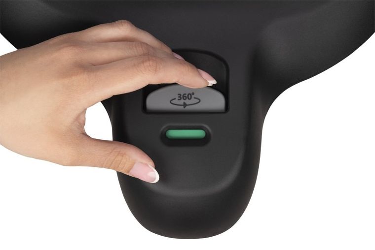 Chicco, Kory, Bi-Seat, baza full, 360, black