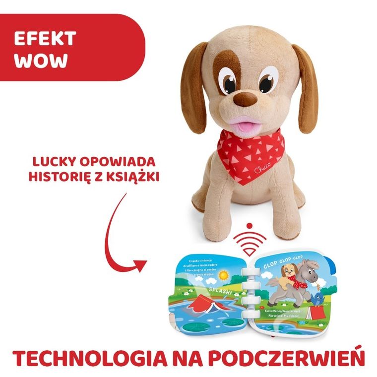Chicco, Lucky, interaktywny piesek