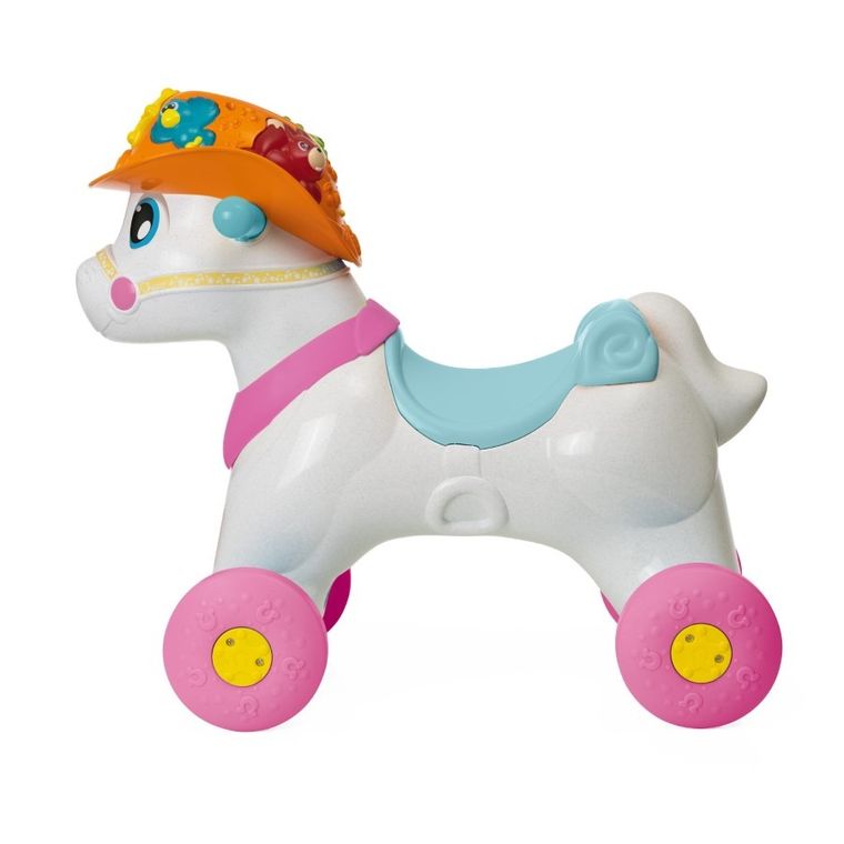 Chicco, Move & Grow, Miss Baby Rodeo, elektroniczny jeździk 3w1