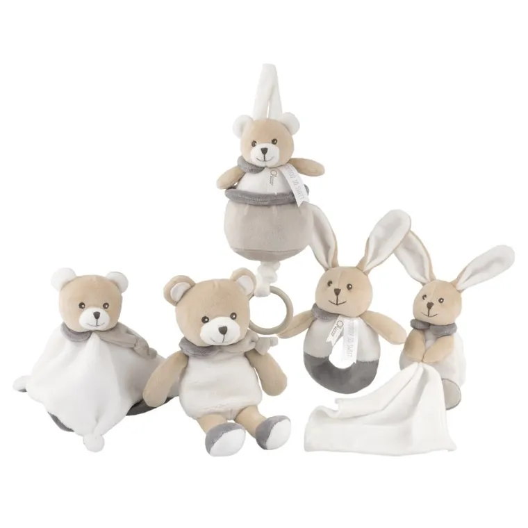Chicco, My Sweet Dou Dou, Króliczek, maskotka-kocyk
