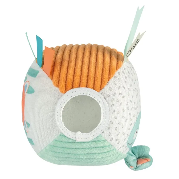 Chicco, My Sweet Dou Dou, miękka piłka, kameleon i panda