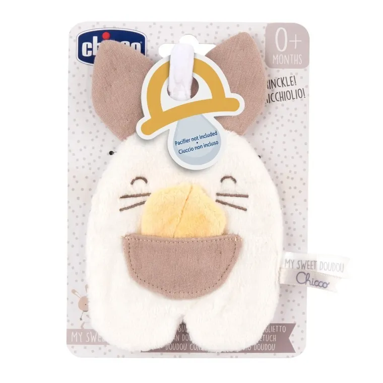 Chicco, My Sweet Dou Dou, zawieszka do smoczka, króliczek