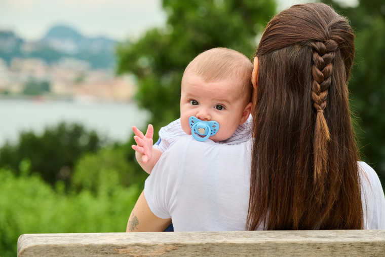 Chicco, Physioforma Air, smoczek uspokajający, silikonowy, niebieski, 2-6m, 2 szt.