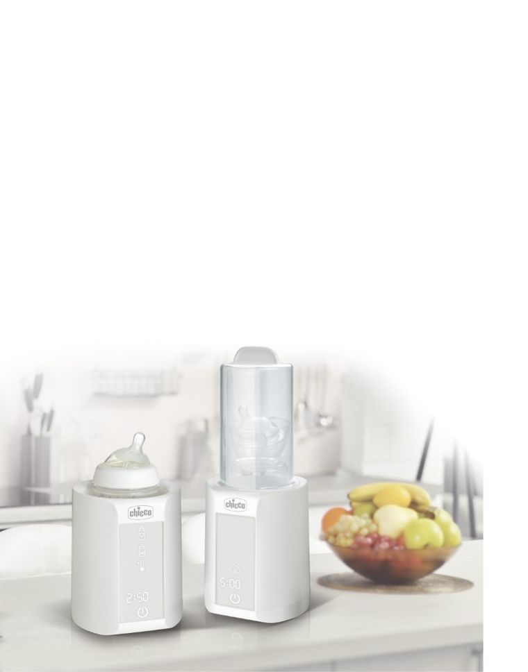 Chicco, podgrzewacz ze sterylizatorem, 4w1, biały