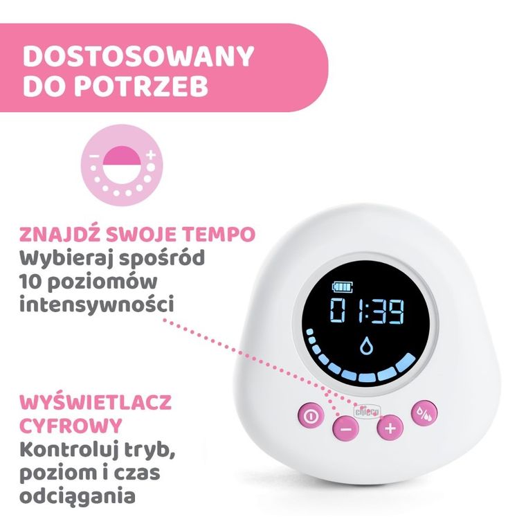 Chicco, podwójny laktator elektryczny