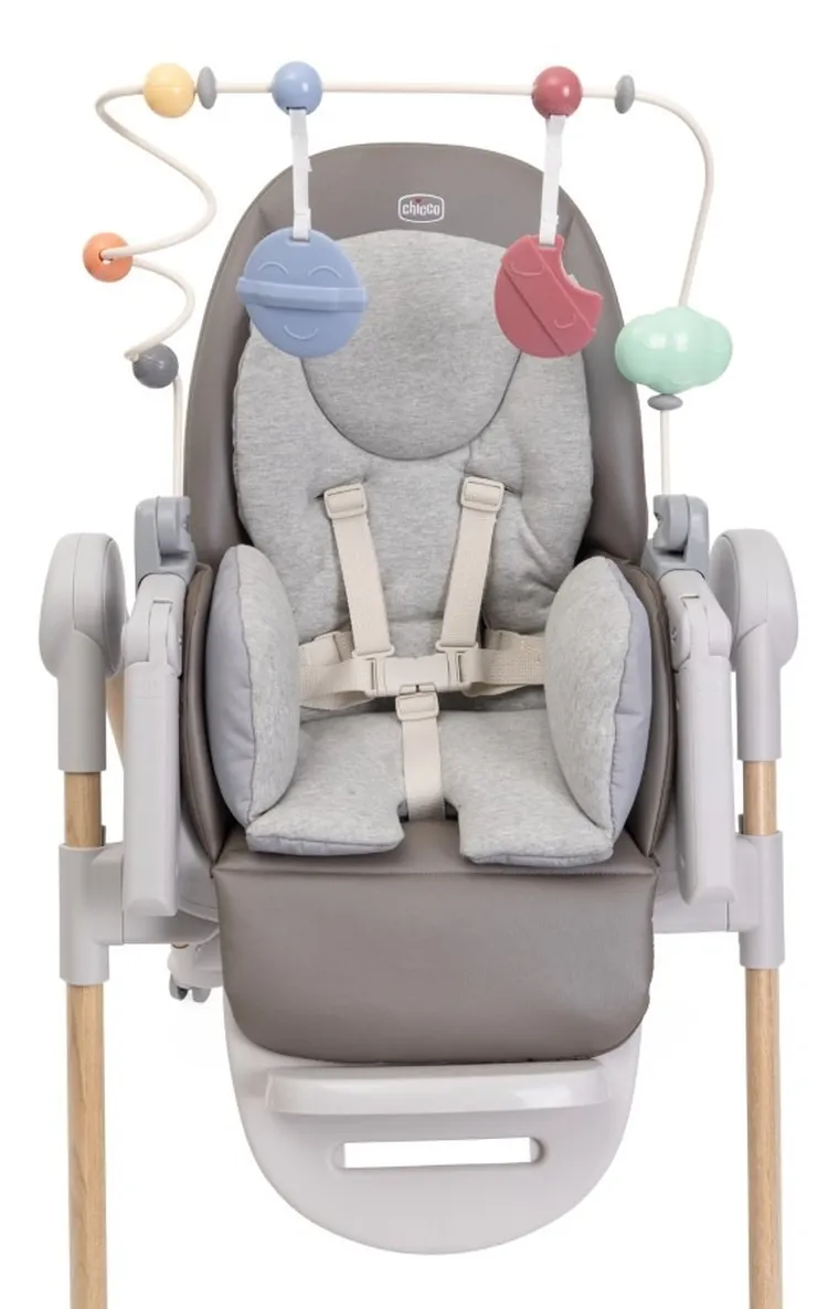 Chicco, Polly, Armonia, pałąk do krzesełka do karmienia, Rainbow