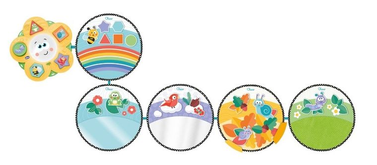 Chicco, Ścieżka sensoryczna, 4 pory roku