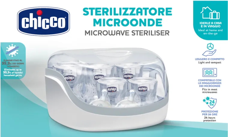 Chicco, sterylizator mikrofalowy do butelek