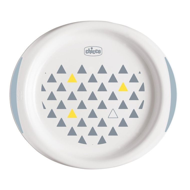 Chicco, zestaw 2 talerzy, zielony, 12m+