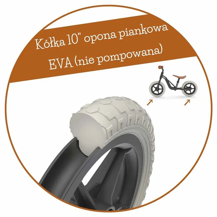 Chillafish, Charlie, rowerek biegowy, czarny