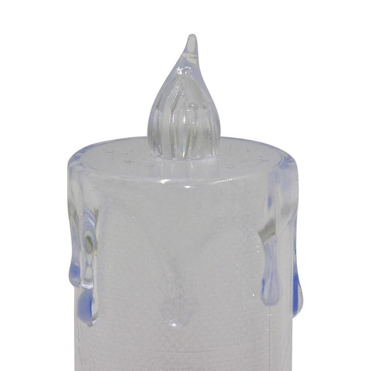 Christmas Gifts, świeca dekoracyjna, zdobiona LED, 3,5-8 cm