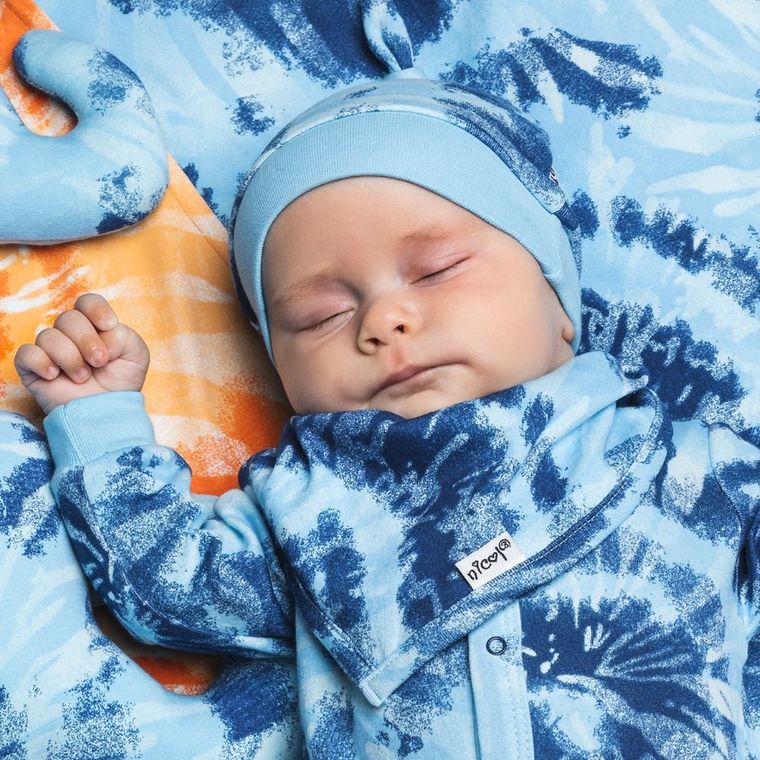 Chustka chłopięca, niebieska, Nicol