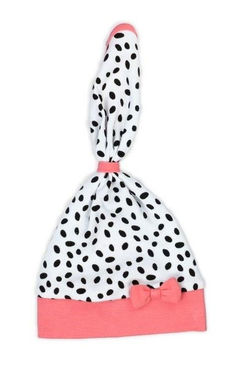 Chustka dziewczęca, biało-czarna, Nicol