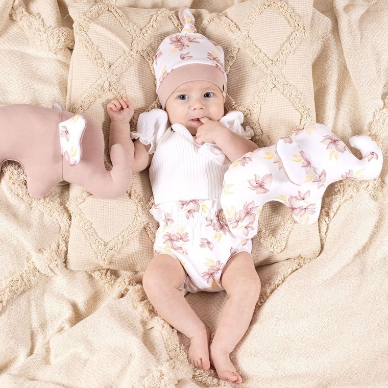 Chustka na głowę dziewczęca, ecru, Nicol