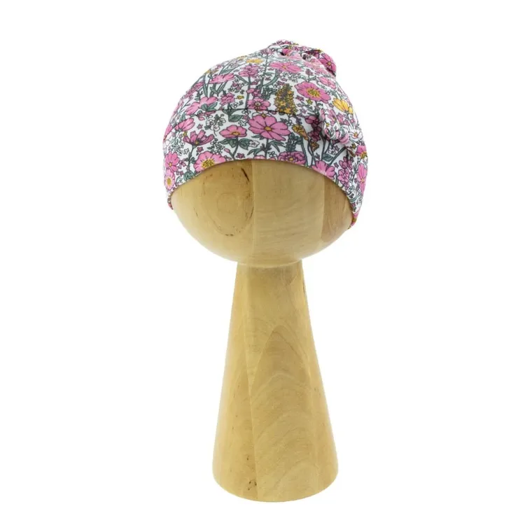 Chustka na głowę dziewczęca, różowa, Nicol