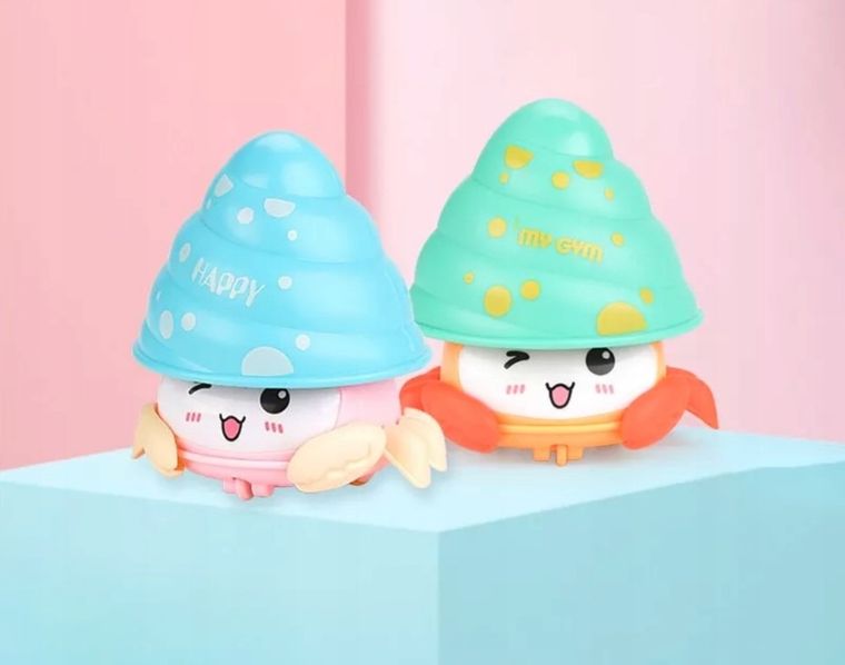 Ciuciubabka, Press&Go, Krabik w muszli z napędem, 1 szt.