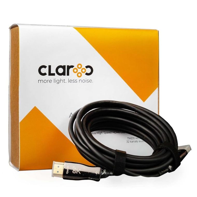 Claroc, Kabel Hdmi Światłowodowy, Aoc, 2.1, 8k, 1m
