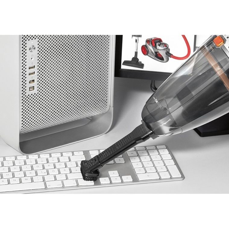 Clatronic, odkurzacz ręczny, AKS 832, srebrny