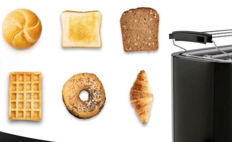 Clatronic, toster, czarny, TA 3802