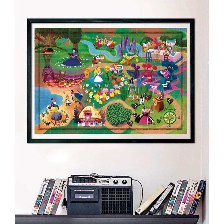 Clementoni, Alicja w krainie czarów, puzzle, 1000 elementów