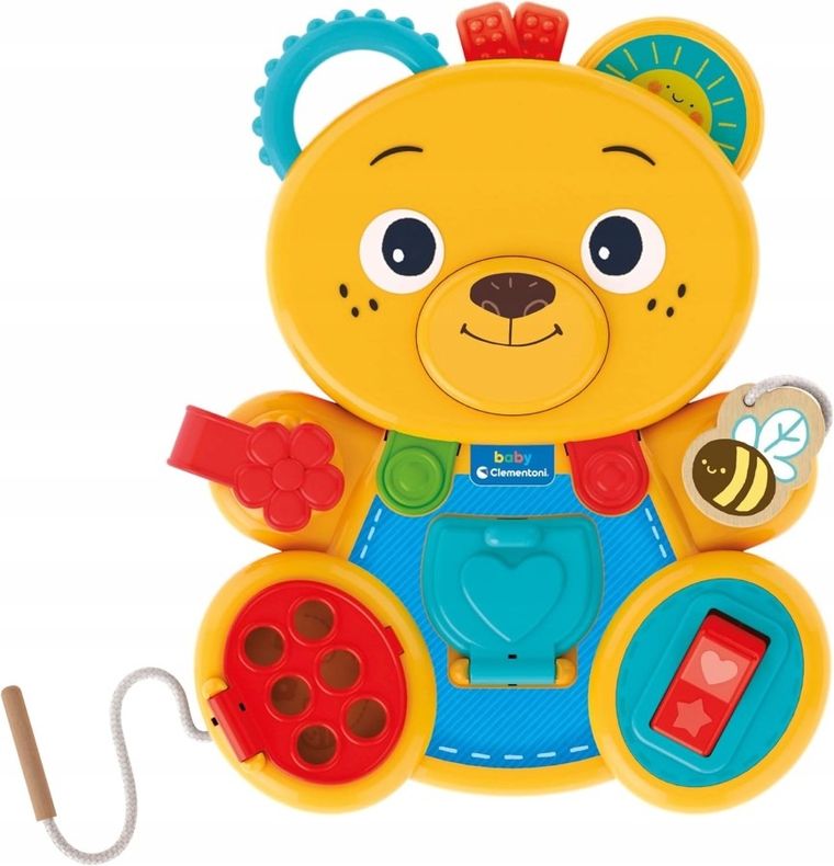 Clementoni, Baby, Bear, Edu Miś, edukacyjna zabawka montessori