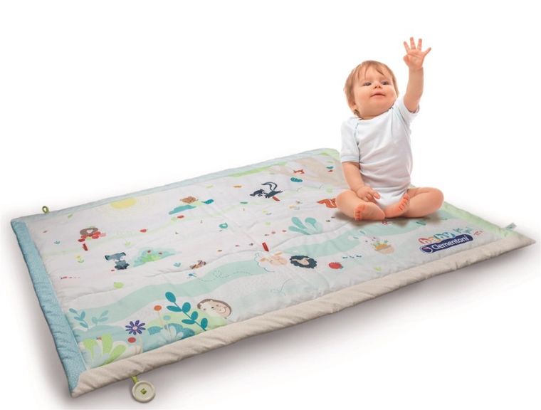 Clementoni, Baby, Mali Przyjaciele, mata, 90-135 cm