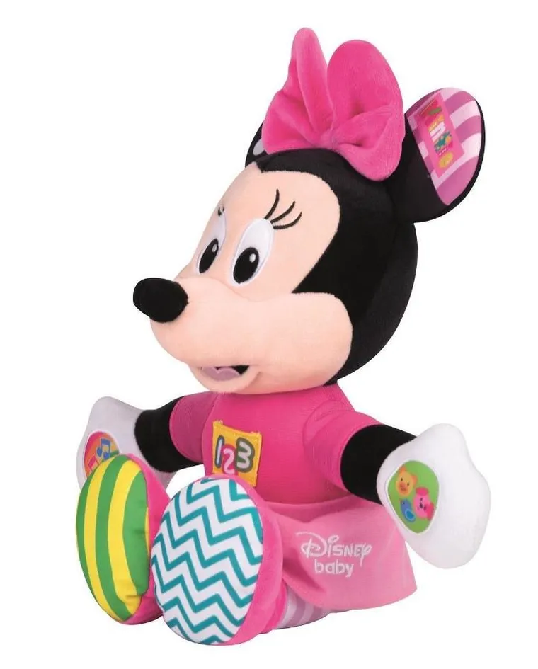 Clementoni, Baby, Myszka Minnie, interaktywna maskotka