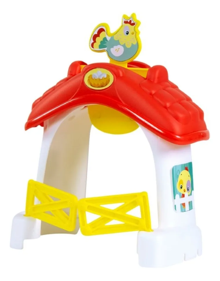 Clementoni, Baby, Pociąg Farmera, zabawka interaktywna