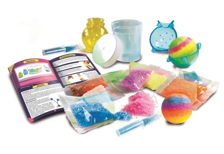 Clementoni, brokatowe piłeczki, zestaw kreatywny